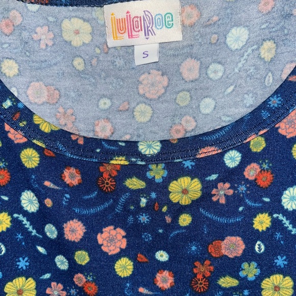 LuLaRoe Mixed Color Dress, Size Small - Picture 5 of 5